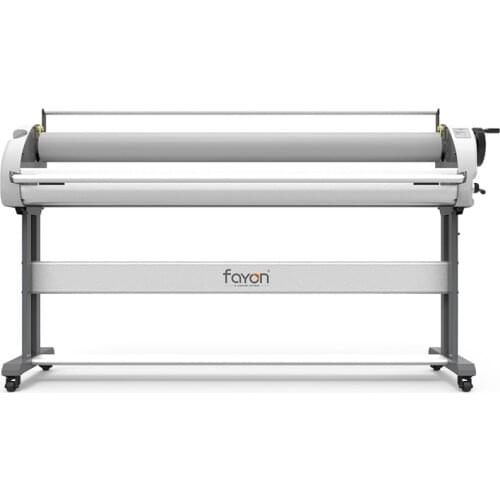 1600Mm Fayon Laminator Wide Format Roll Laminating Machine For Vinyl Graphic Professional Cold Manual Laminator