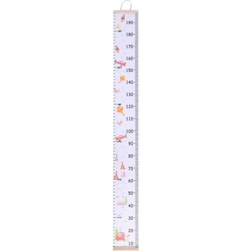 Cartoon Height Measure Ruler Convenient Practical User-friendly Design Child Baby Wall Hanging Growth Chart Home Sticker