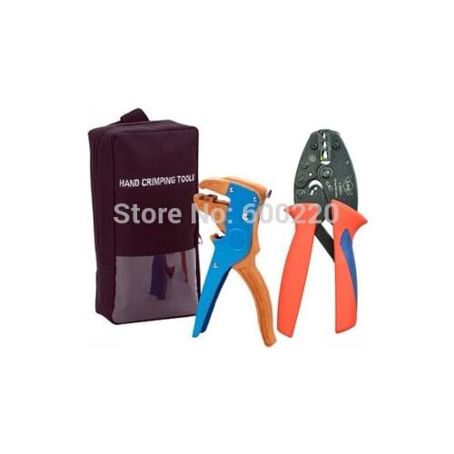 Combination tool set,terminal crimping tool,wire stripper,mini tool kit
