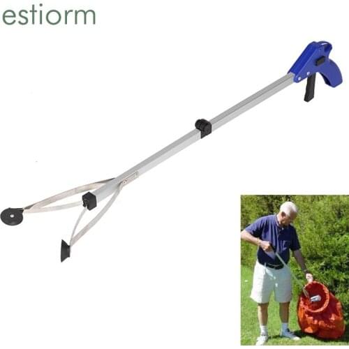 Reacher Grabber Tool,Foldable Grabber Reacher for Elderly,Reaching Assist Tool for Trash pick up, garden garbage Litter Picker