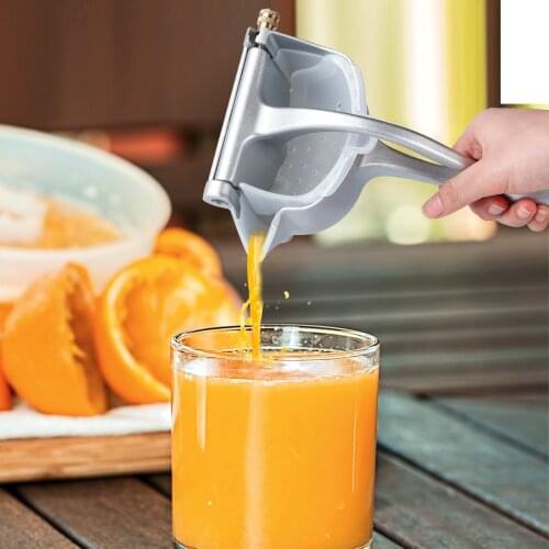 New Big Manual Juicer- Aluminum Alloy Nut Fruit Lemon Orange Squeezer Extractor Tool Easy to Use Lemon Clip Manual Juicers