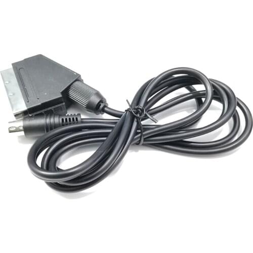 RGB Scart Lead cable for sega -Mega Drive 2 -Genesis 2 Megadrive 2 MD2 RGB AV Scart Cable 1.8m