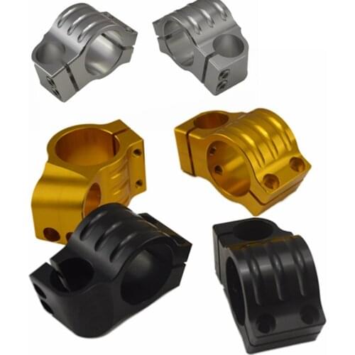 Universal 7/8" 22MM CNC Aluminum Clip On Ons Clipon Fork Handlebars Head 33MM 35MM 37MM 41MM 50MM Riser Regular Motorcycl