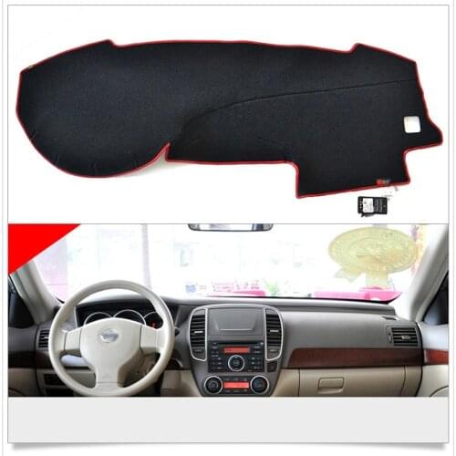 Interior Dashboard Carpet Photophobism Protective Pad Mat For Nissan Sylphy 2006-2011