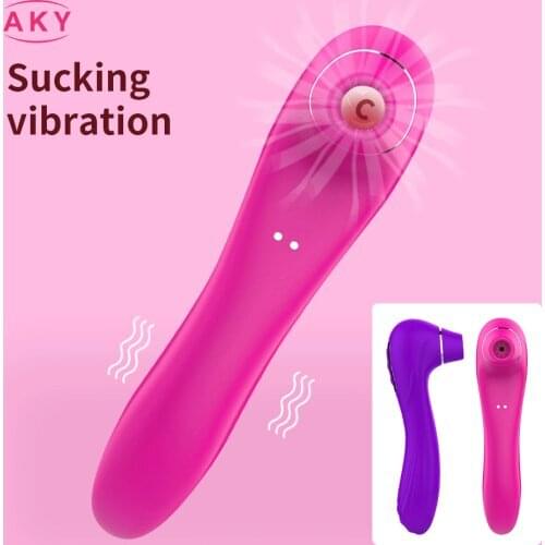10 Speeds Sucking Clitoris Dildo Vibrator for Women Anal Plug Vagina Stimulator Sex Female Masturbator Sexual Toys for Women