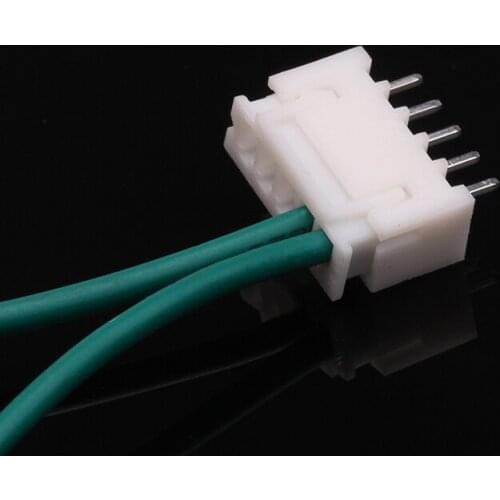 100Pcs 2.54mm 5 Pin Dupont Connectors Male Female Terminal Kit / Housing / Pin Header Connector Plug Adaptor Kits