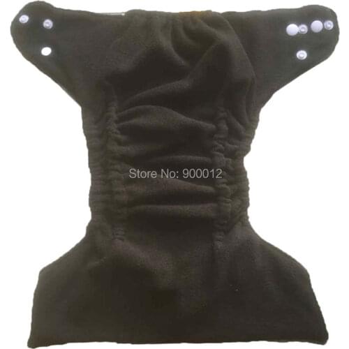 50 Pcs Charcoal Bamboo Pocket Diapers With Double Gussets Nappy For Infant Baby Changing Pads nappy diaper Animals Baby models