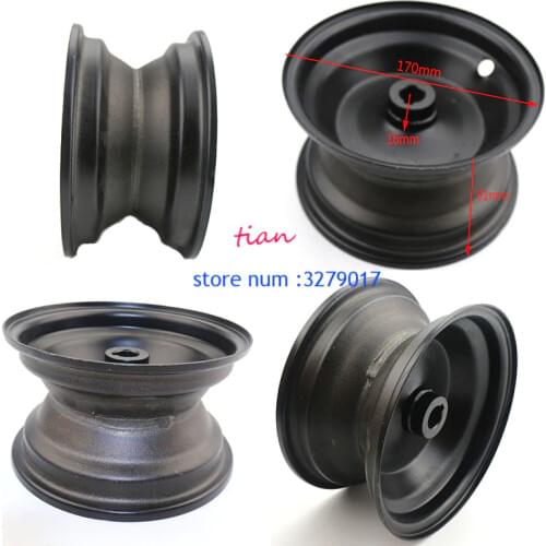 6 inch rims front wheel hub accessories use 145/70-6 tyres tires for 50cc 110cc ATV Go Kart Buggy Razor Scooter