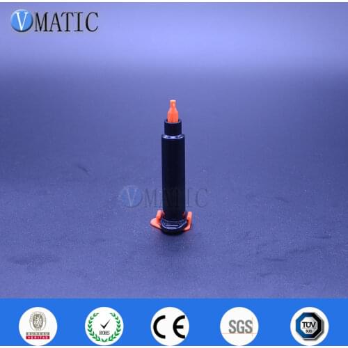 Free Shipping Wholesale 1800 Sets/Lot 5cc/ml Black Air Pneumatic Plastic Syringe Barrel With Piston/Stopper/End Cover
