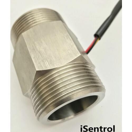 G1-1/2 DN40mm Hall Water Flow Sensor USS-HS121TA 5-200L/min SUS304 Flow Meter Flowmeter