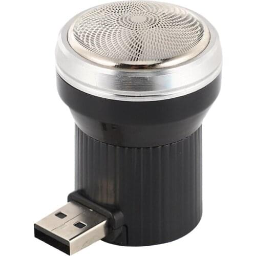 Electric Shaver Mini Portable Shaver USB Power Built-In Battery Outdoor Travel Beard Trimmer Razor for Men