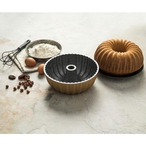 Emsan Griss Hardstone 24 Cm Rose Gold Cake Mould