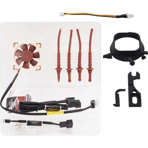 H3CA DC Cooling Fan 3d Printing Kit Bitfunx Black Fan Mount Kit+NF-A4x10 5V Fan for Dreamcast DC