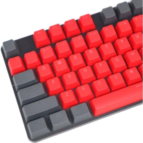 LX9B 2 in 1 Dual-color 104 Double Shot PBT Keycaps Keyset for Game-player Mechanical Gaming Keyboard ,Keyboard Buttons Replac