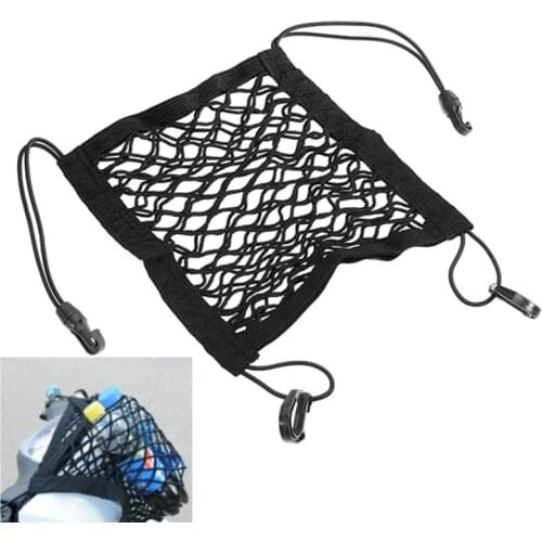 Motorcycle Luggage Net Hook Hold Bag Cargo Bike Scooter Mesh Fuel Tank Luggage Equipaje Motorcycle Helmet Storage Trunk Bag