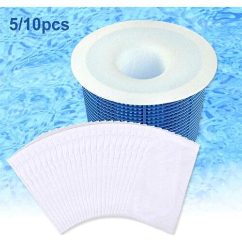 20-piece swimming pool garbage filter socks Floating leaves Soil cleaning tools Swimming pool filter фильтр для бассейна
