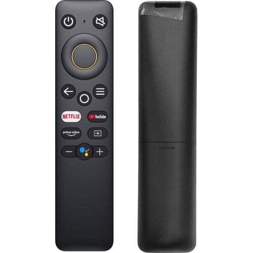 New Original Voice Remote Control For Realme Smart LED TV YouTube Netflix Prime Video Google Assistant