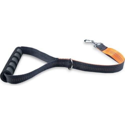 Short Dog Leash 50cm Reflective Safety Pet Dog Harness Leash With Softy Handle Control For Middle Dog Walking Nylon Dog Leash