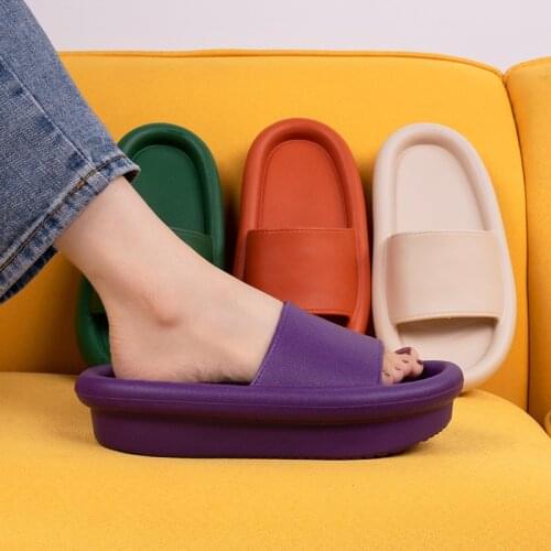 Hovercraft slippers womens summer creative candy color sandals mens fashion sandals