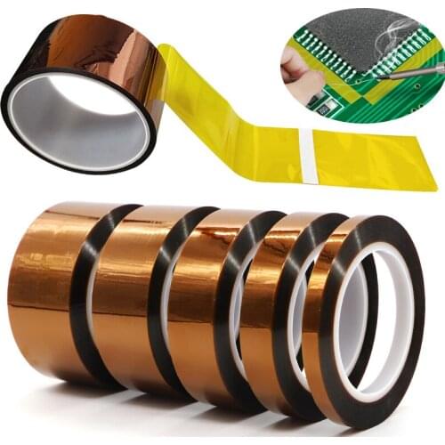 Thermal Insulation Tape Polyimide Waterproof Adhesive Tape Panel Protector High Temperature Heat Insulation Electronic Repair