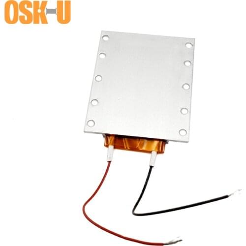 24V 73x63x7mm Constant Temperature PTC Heater Element 60/80 Celsius Degree Thermostatic PTC Heater Plate for Hair Straightener