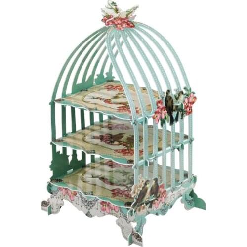 3 Tiers DIY Paper Cupcake Stand Dessert Candy Storage Holder Rack Wedding Birthday Party Cake Display Catering Serving Tools