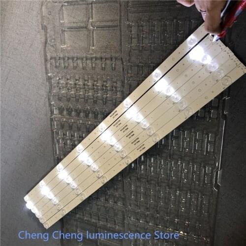 15Pieces/lot for 8 light 3V 61CM LCD TV backlight strip ultra-thin lamp strip 32 inch general purpose lamp bar 100%NEW