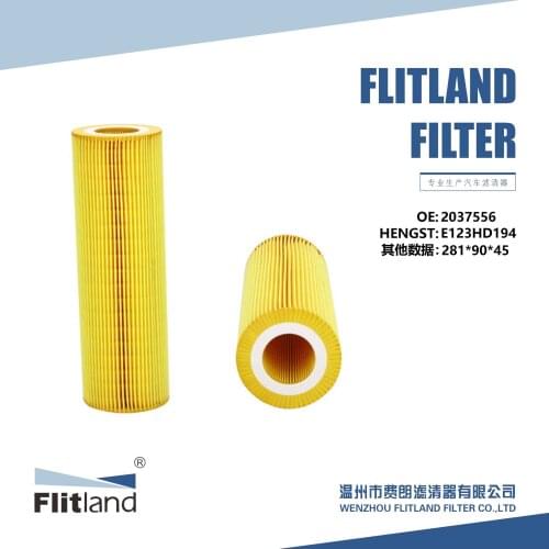 High Efficiency Oil Filter OE NO 2037556 E123HD194 HU1077/1X OX562D use for SCANIA FL-J281