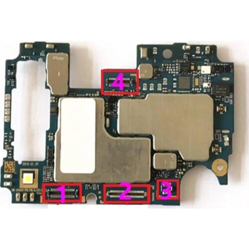 10PCS Original New For Samsung A50 A505 A505F Front Camera / LCD /USB Charger Charging Dock FPC / Battery FPC Connector on Board