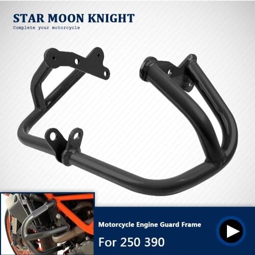 Motorcycle Accessories Crash Bar Frame Engine Protection Guard Bumper For 390 250 2013-2019 2018 2017 2016