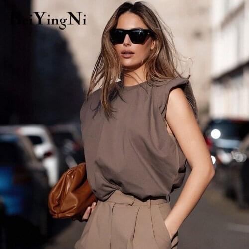 BEIYINGNI Women's Loose T-Shirts