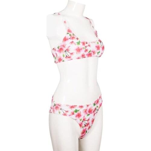 High Waist Bikinis Swimsuits Women Push Up Swimwear Ribbed Strap Bathing Suit Brazilian Bikini 2021 New Beachwear