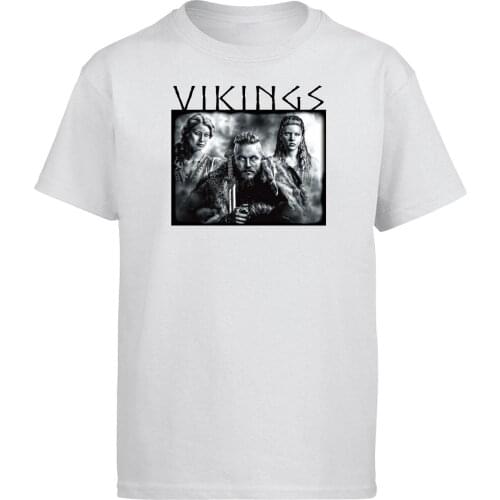 Odin Vikings TShirt Men Lothbrok Lagertha T Shirt Summer Tops Short Sleeve Gone to Valhalla Black T-Shirt Sons Of VikingTees