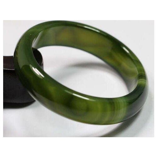 Hot sell VERY FINE RARE NATURAL DARK GREEN JADEITE stone BRACELET BANGLE