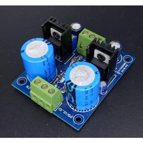 LM317 LM337 AC-DC Adjustable Dual Voltage Regulator Regulated Power Supply Board