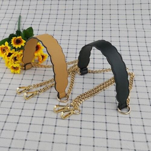 Fashion Bag Strap PU Leather Female Handles for Shoulder Bags Serpentine Straps Belt Accessories for Women Handbag 110cm