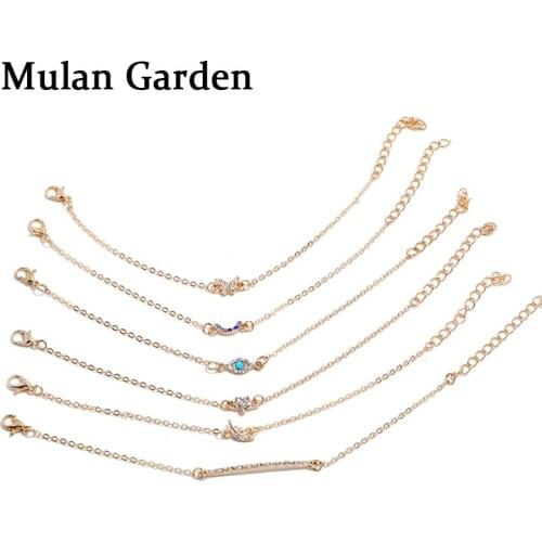 Mulan garden Golden Bracelets
