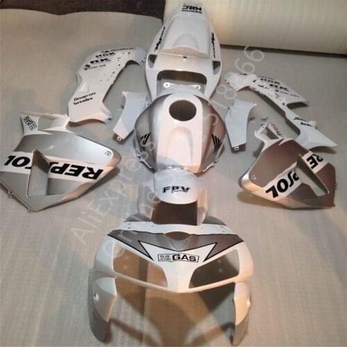 ABS Injection Molding fairings for HONDA CBR600RR 2005 2006 CBR 600 RR 05 06 bodywork white fairing