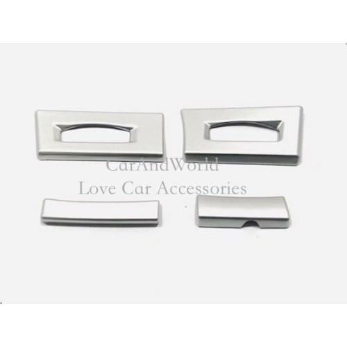 For Toyota Avalon XX50 2019 2020 Front Console Air Conditioning Outlet Vent Cover Trims ABS Chrome Car-Styling Accessories