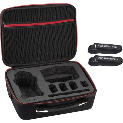 Portable Storage Bag Carrying Case for DJI Mavic Air 2 PU Nylon Shoulder Packet Handbag Protective Box Drone Accessory