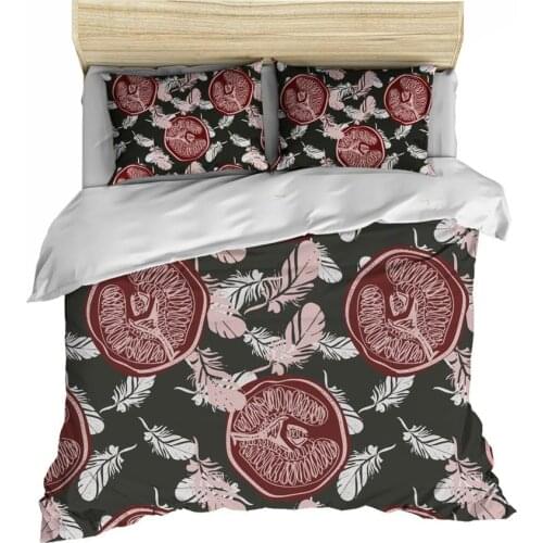 Nordic Simple Bedding Set Floral Plaid Duvet Cover Set Single Double Queen King Size 220x240 Bedcover Flat Sheet Quilt Cover