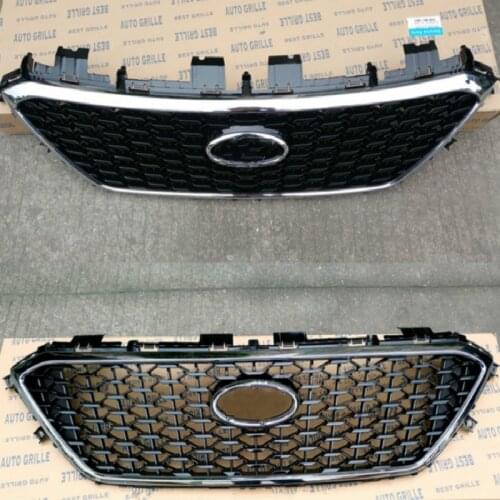 Front Bar Ventilation Grille Mask Honeycomb Racing Grille Assembly For Hyundai Sonata 9th Generation