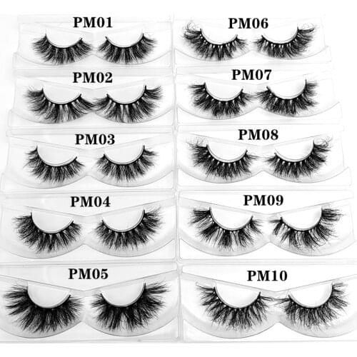Rainsin Wholesale 20/30/40/50Pairs Eyelashes 3D Mink Lashes Handmade Fluffy Dramatic Lashes Cruelty Free False Eyelashes Makeup