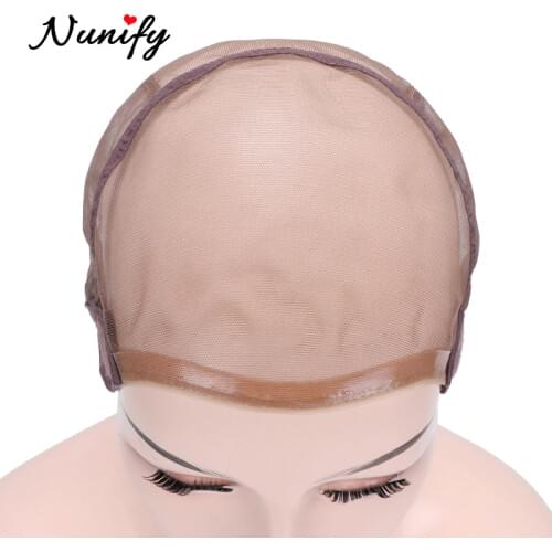 Nunify Wig Cap For Making Wigs Full Swiss Lace Ventilating Wig Cap For Hair Extension Wave Caps Hairnet U Part Top Quality
