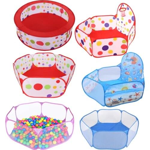Foldable Children Ocean Ball Pool Tent Kids Play Ball Pool Outdoor Game Large Tent for Kids Children Ball Pit