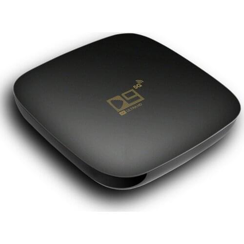 5G Android 10 Smart TV Box D9 HD 3D 4K 1080P H.265 Quad Core Media Player 2.4G WiFi For Smart TV Box Set Top Box