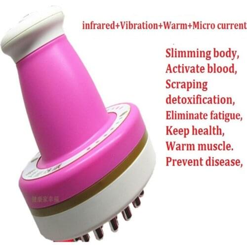 Vibrator Care Infared Slimming Personal Massage body Electric Health Micro Massager Current Stimulate