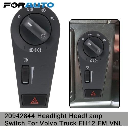 Auto Replacement Parts Fog Light Head Lamp Headlight Switch Button For Volvo FH12 FM FM12 FM9 VNL 2004-2014 OE 20942844