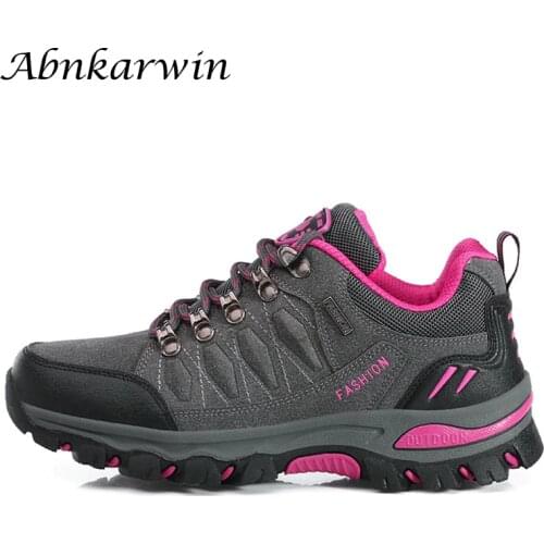 Outdoor Hiking Shoes Women Trail Trekking Woman Mountain Walking Climbing Waterproof Zapatillas Senderismo Mujer Treking