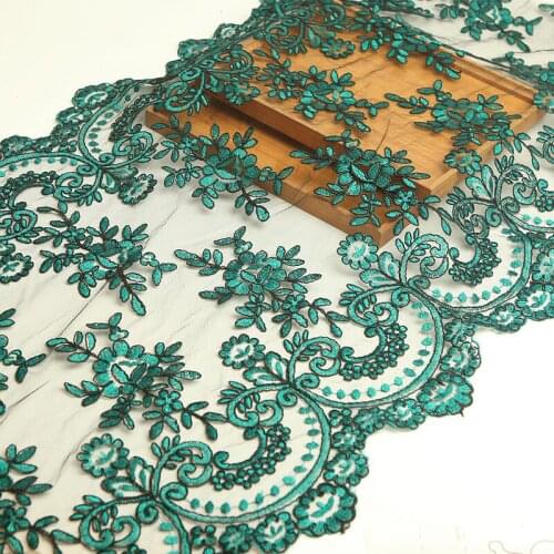1 Yard Car Bone Wedding Embroidery Lace Bud Silk Silk Wedding Decoration Dress Lace Hand-Sewn Craft Material